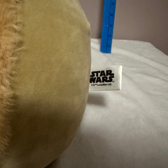 Star Wars Grogu Baby Yoda Plush Stuffed Animal Toy Green Brown 10'' - Picture 5 of 5